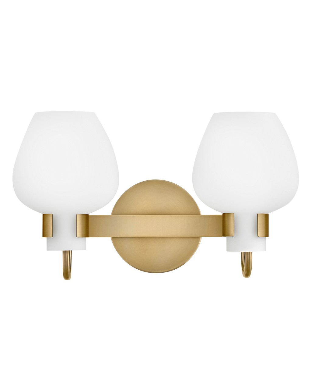 Heritage Brass LED Vanity from the Sylvie Collection