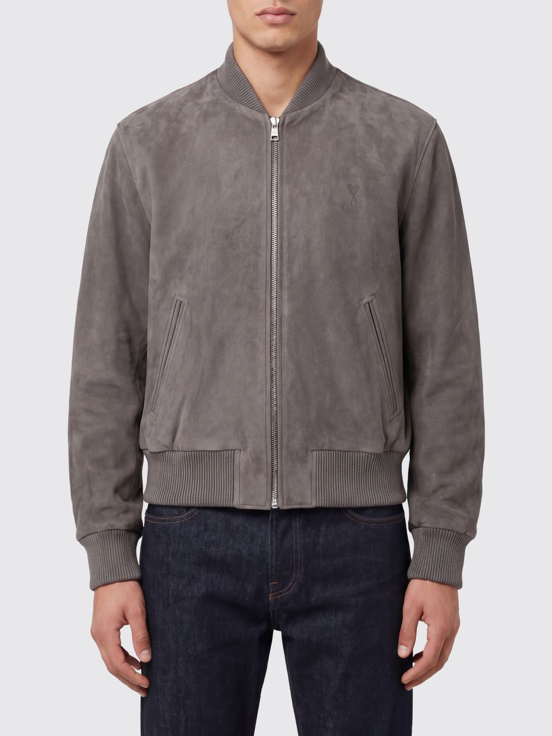 Jacket Men color Grey