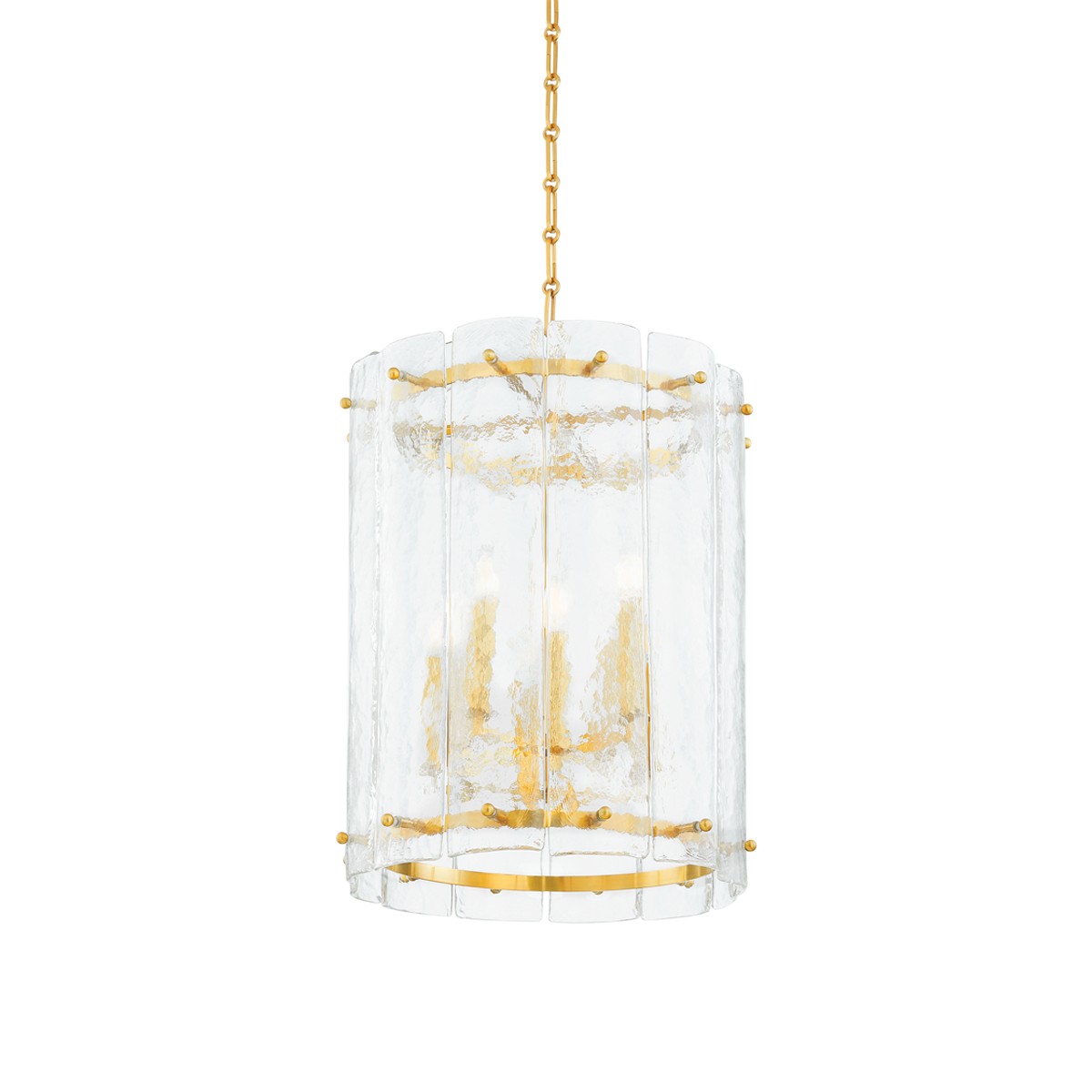 Vintage Polished Brass Lantern from the Rio Collection