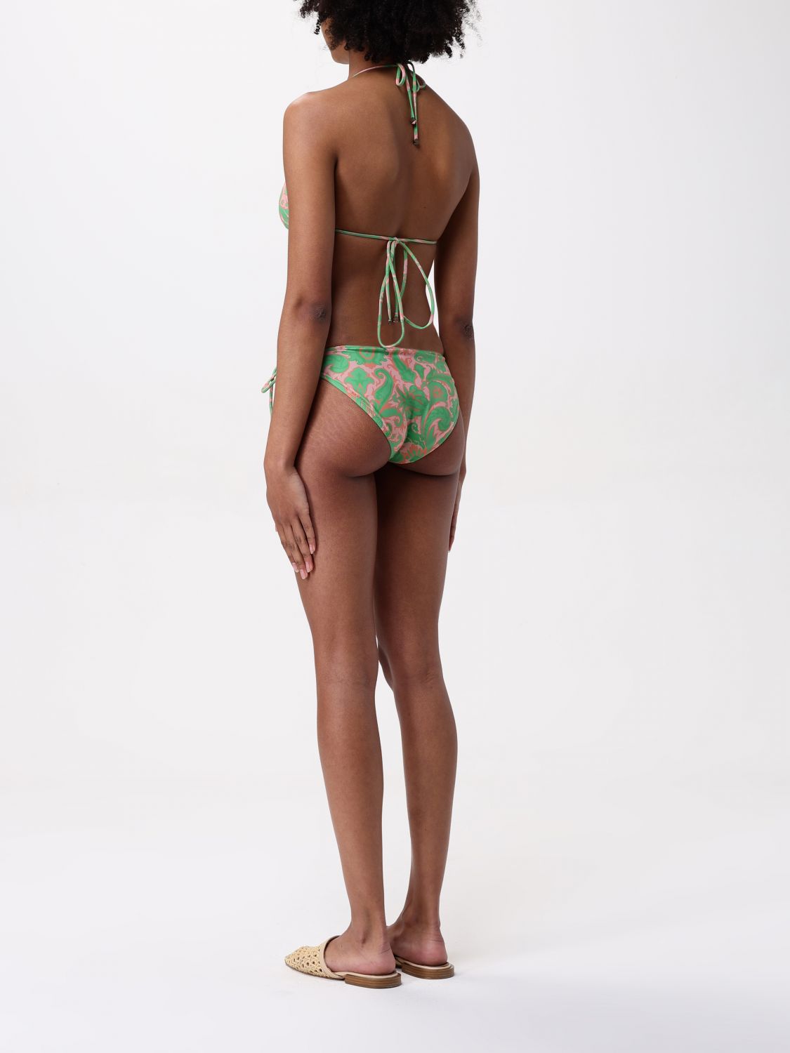 Paisley-print bikini - Green