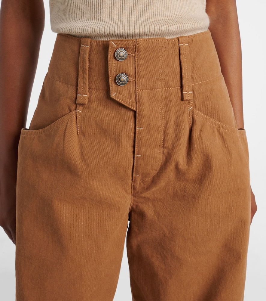 Oumaya barrel-leg jeans