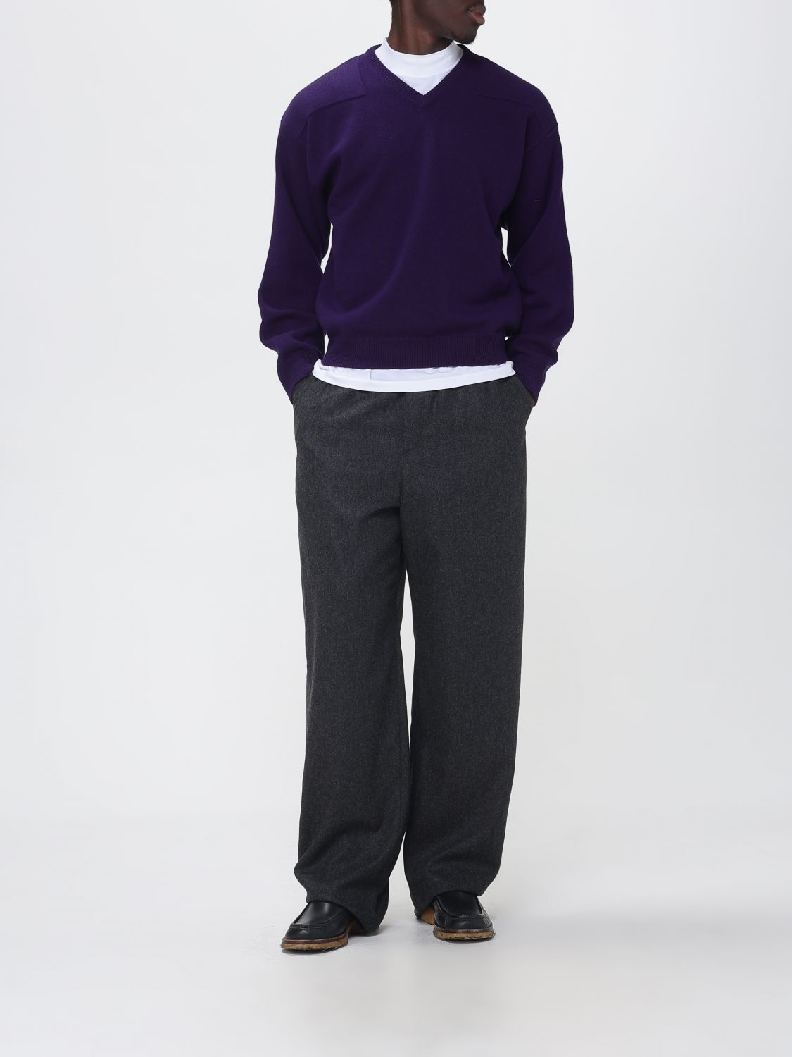 Sweater Men color Violet