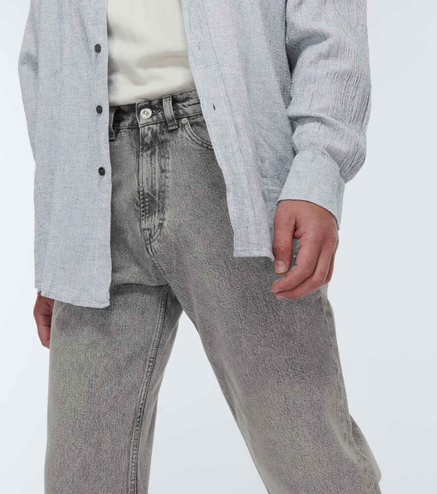 Third cut wide-leg jeans