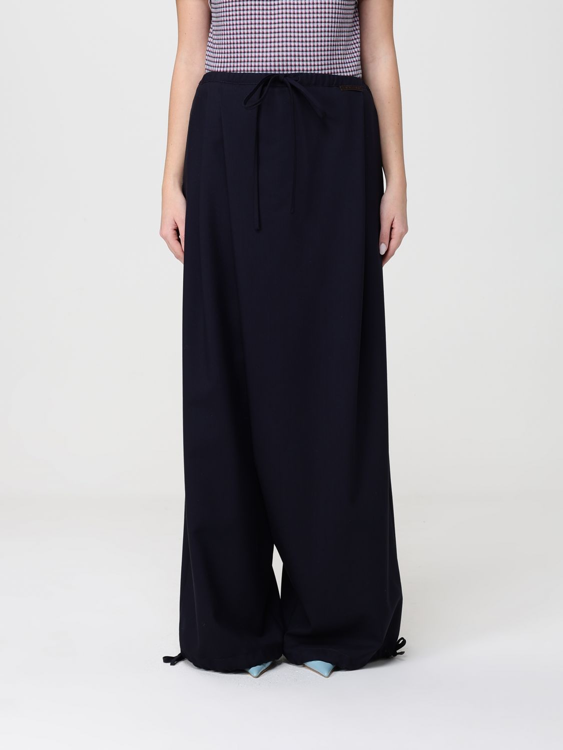 Pants Woman color Blue