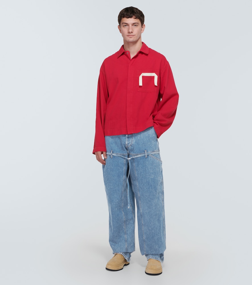 Le De Nîmes wide-leg jeans