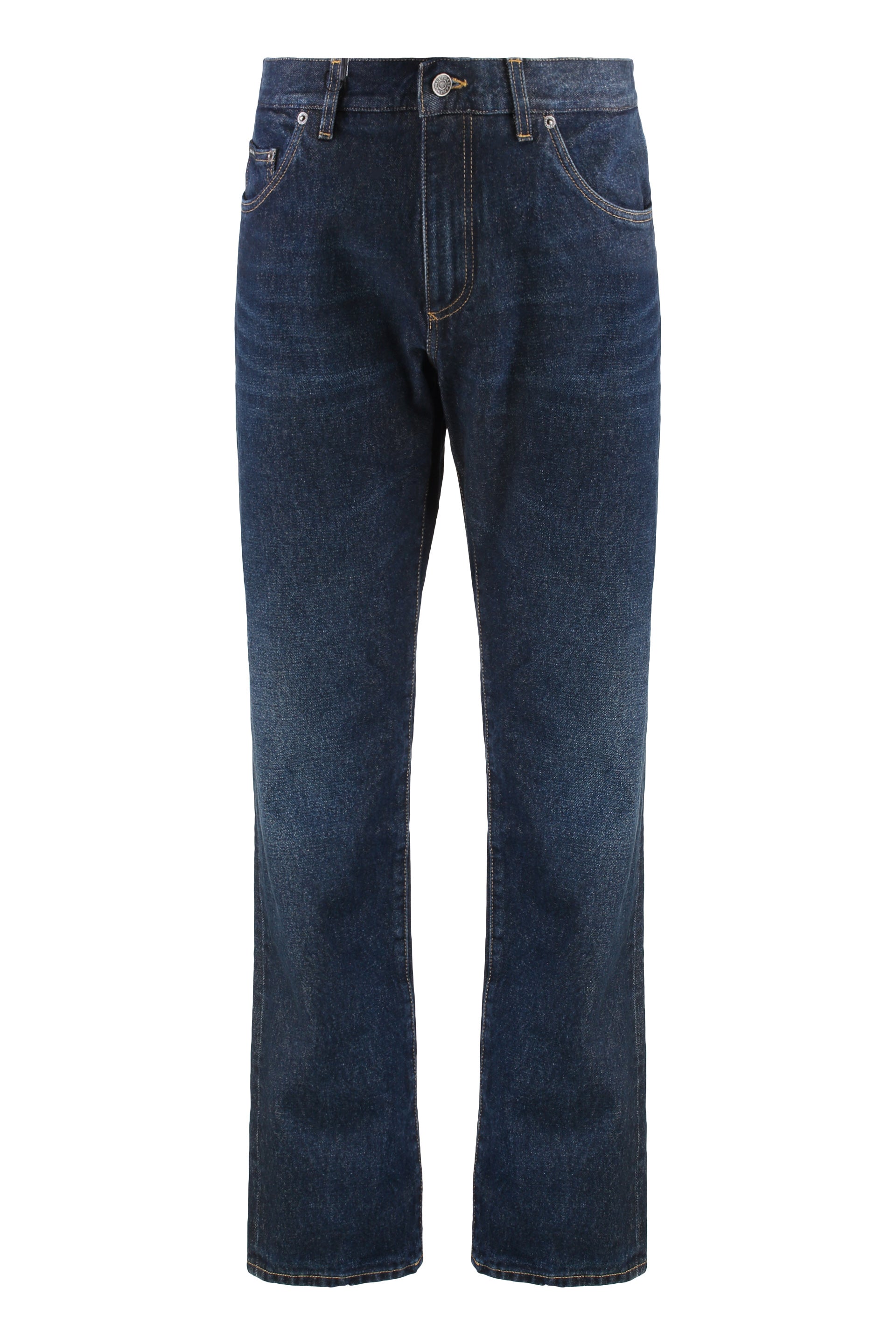 Classic Cotton Denim Jeans for Men