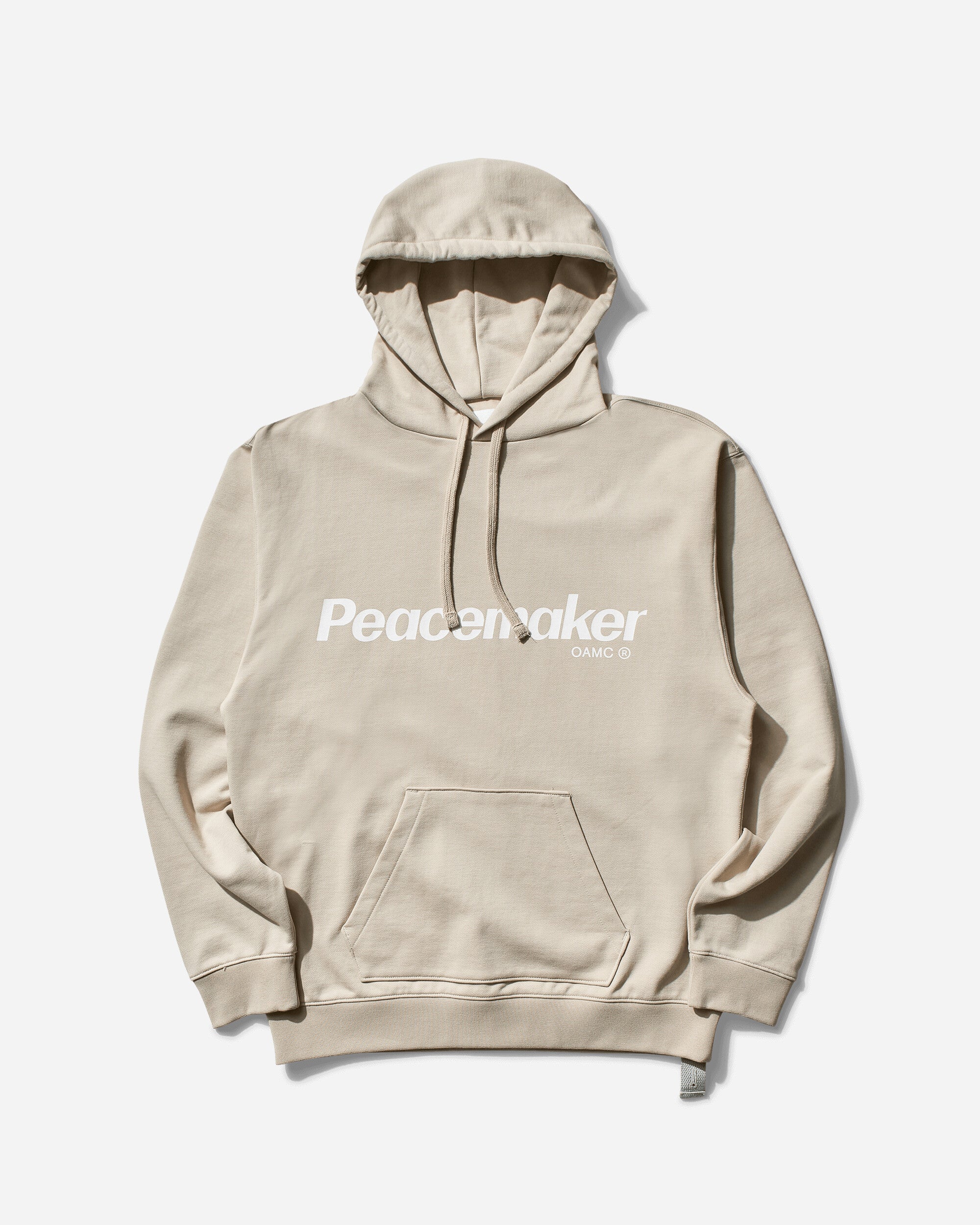 Men s Flower Loose Fit Hoodie Sand