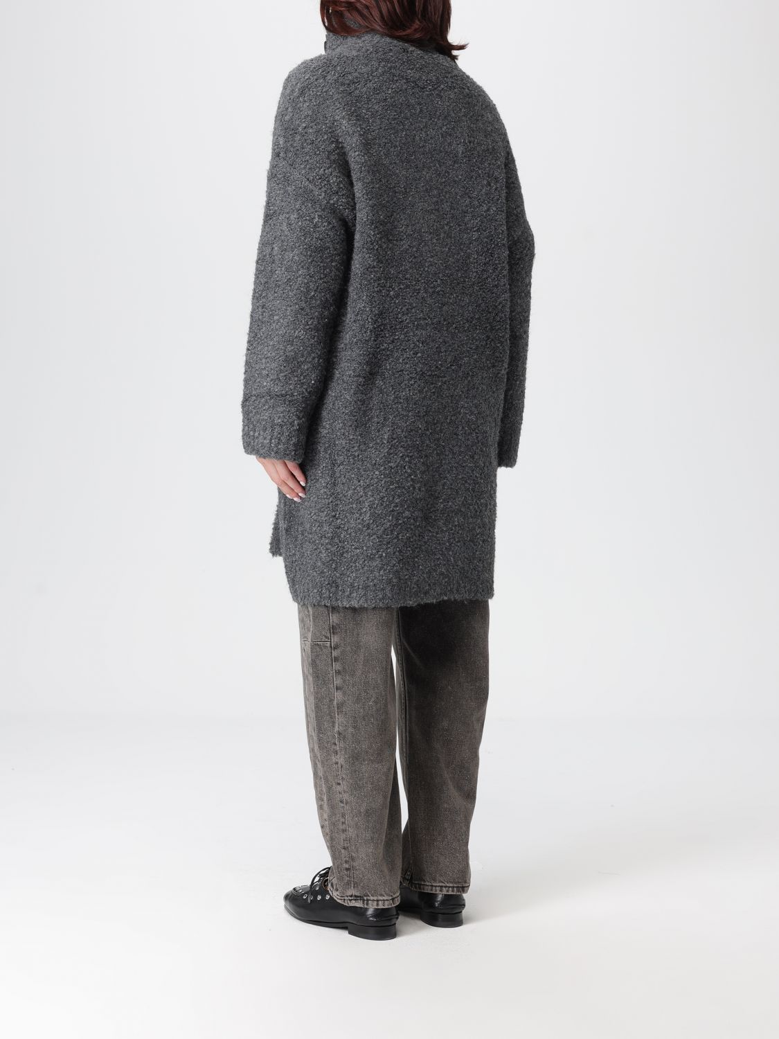 Coat Woman color Grey