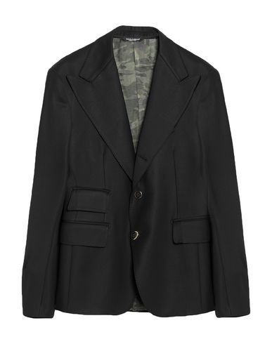 Man Blazer Black Size 38 Virgin Wool, Copper, Glass, Polyester