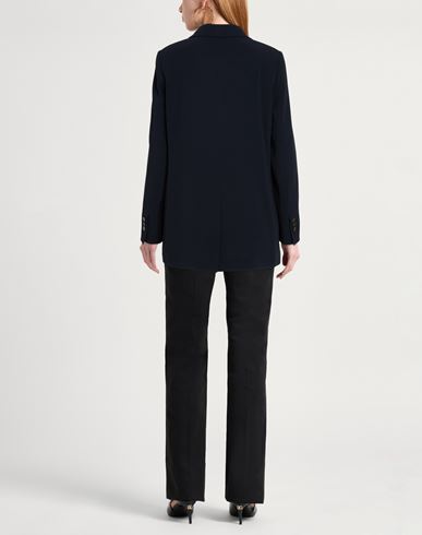 Woman Blazer Midnight blue Size 4 Triacetate, Polyester