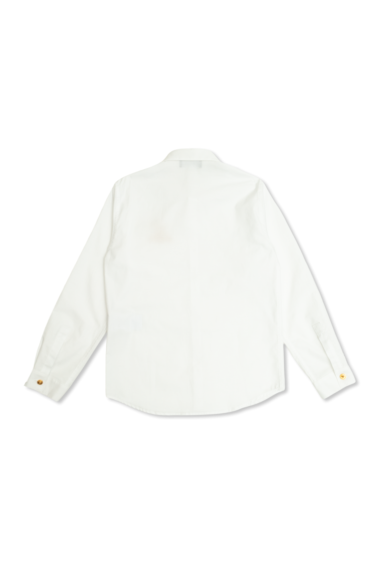 Versace Kids Shirt With Logo, Unisex, White