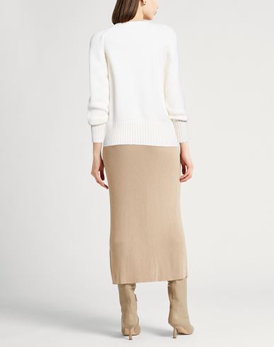 Woman Sweater Ivory Size 6 Cashmere