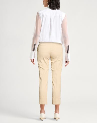 Woman Pants Sand Size 6 Lyocell, Cotton, Elastane