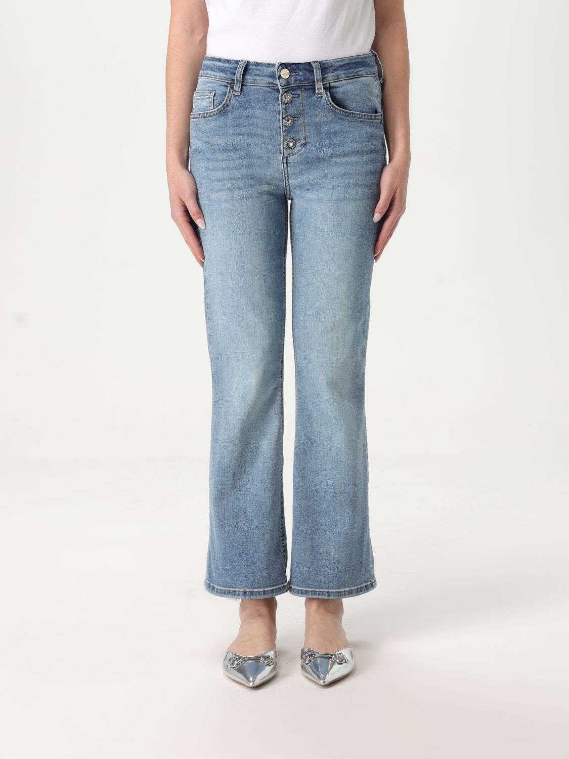 Jeans LIU JO Woman color Cream