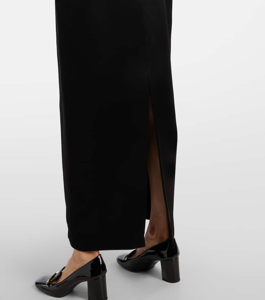 Webster satin maxi dress