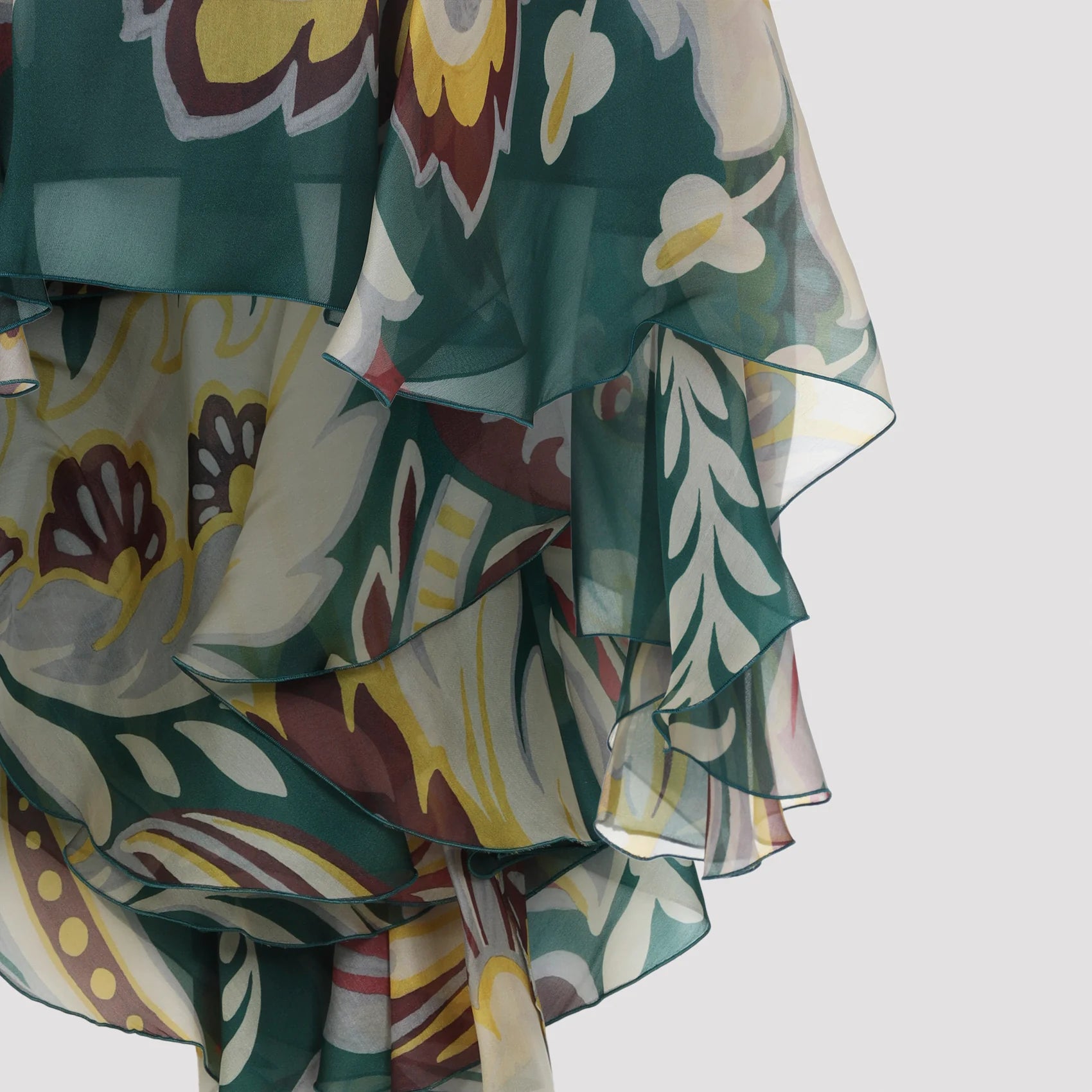 Etro Asymmetric Mini Skirt