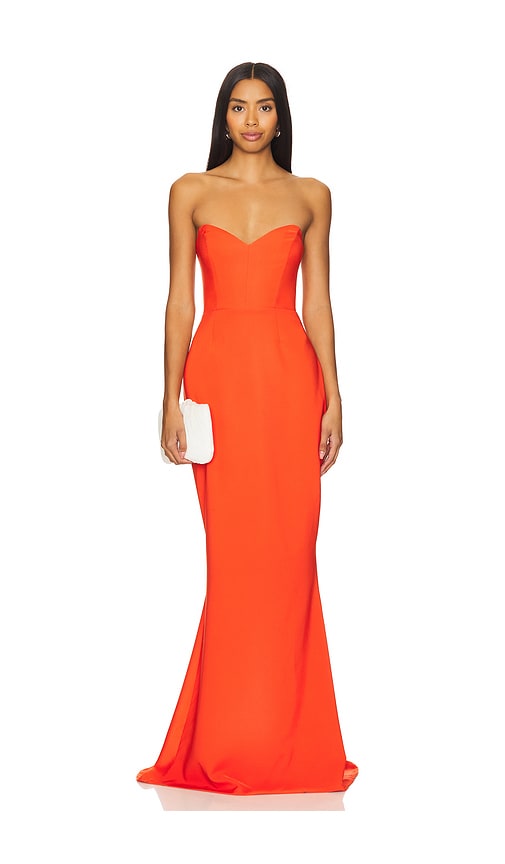 Nookie ABENDKLEID LOVE AFFAIR in Orange. Größe XL. Also in L, M