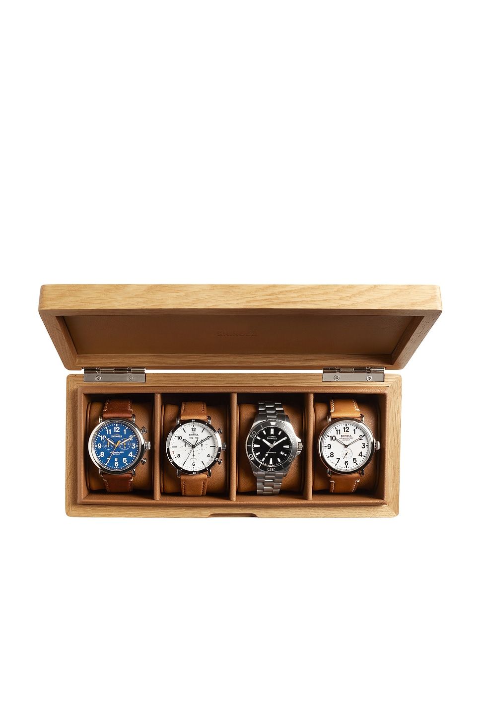 Shinola Watch Collector's Box in Brown