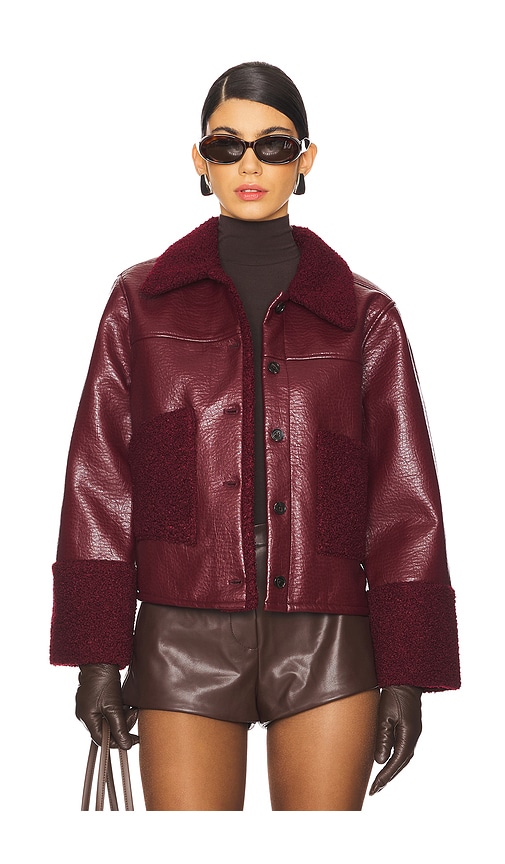 Rails Dria Jacket in Wine. - XL also in L, M