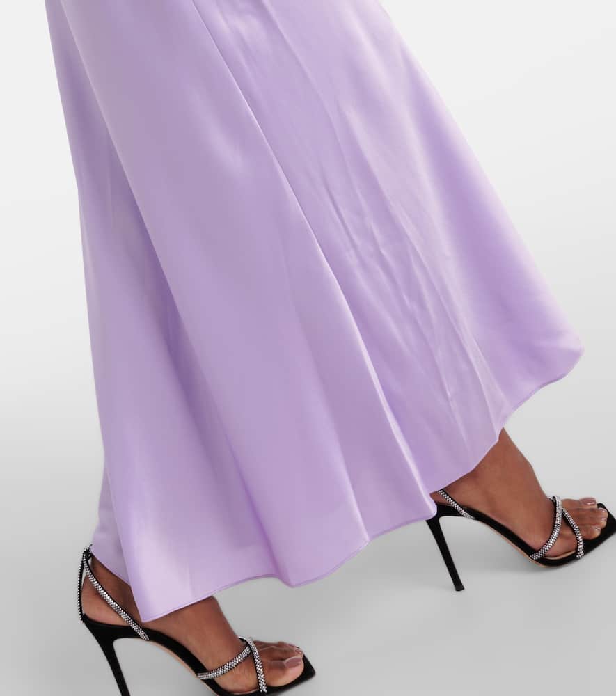 The Sei Asymmetric silk gown