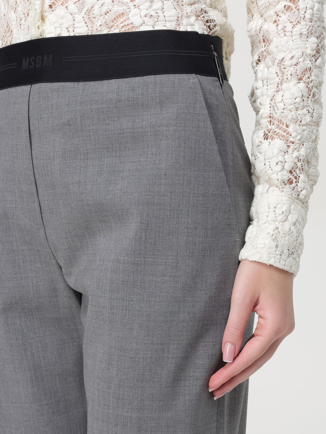 Pants Woman color Grey