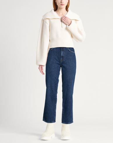 Woman Jeans Blue Size 25 Cotton, Elastane