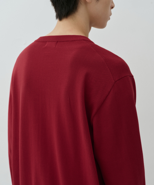 Washable Supima Cotton Round Neck Cardigan