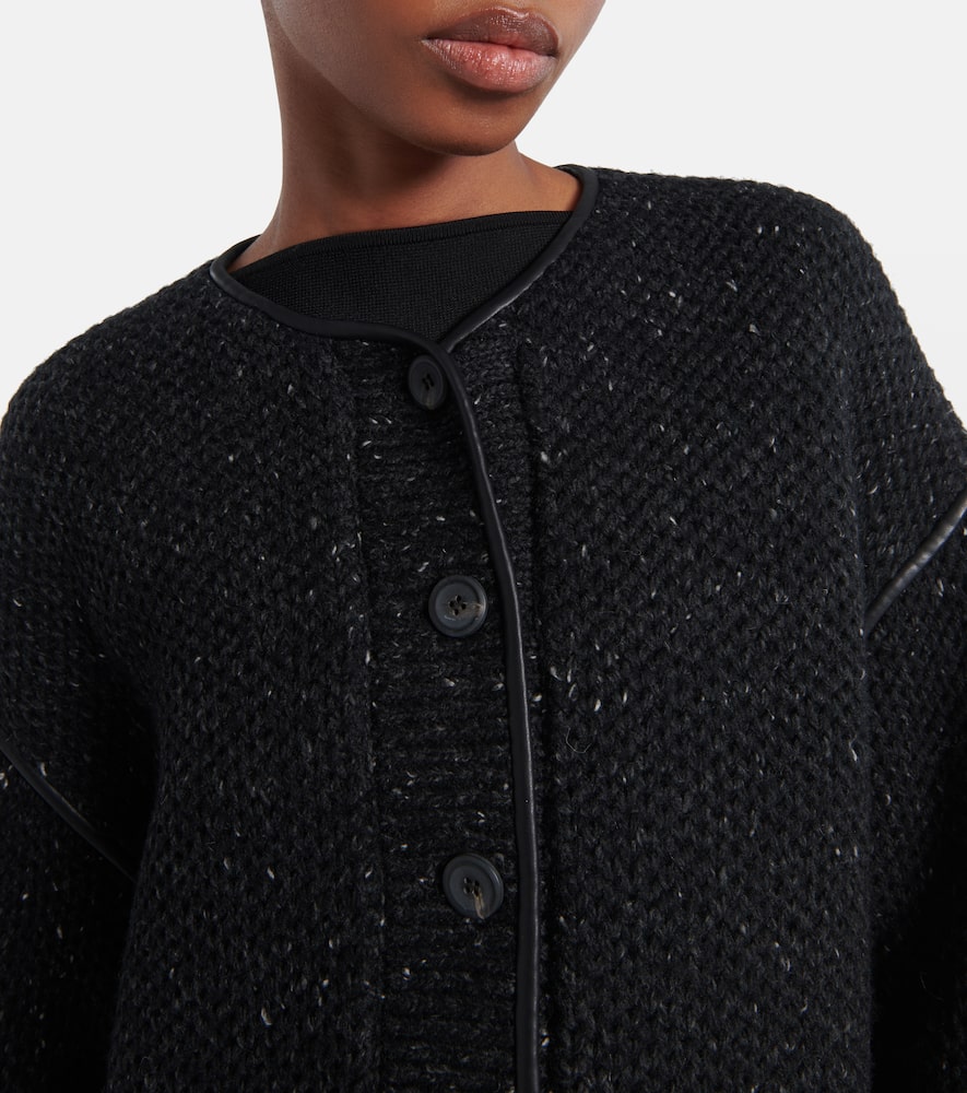 Medrano knitted wool-blend jacket