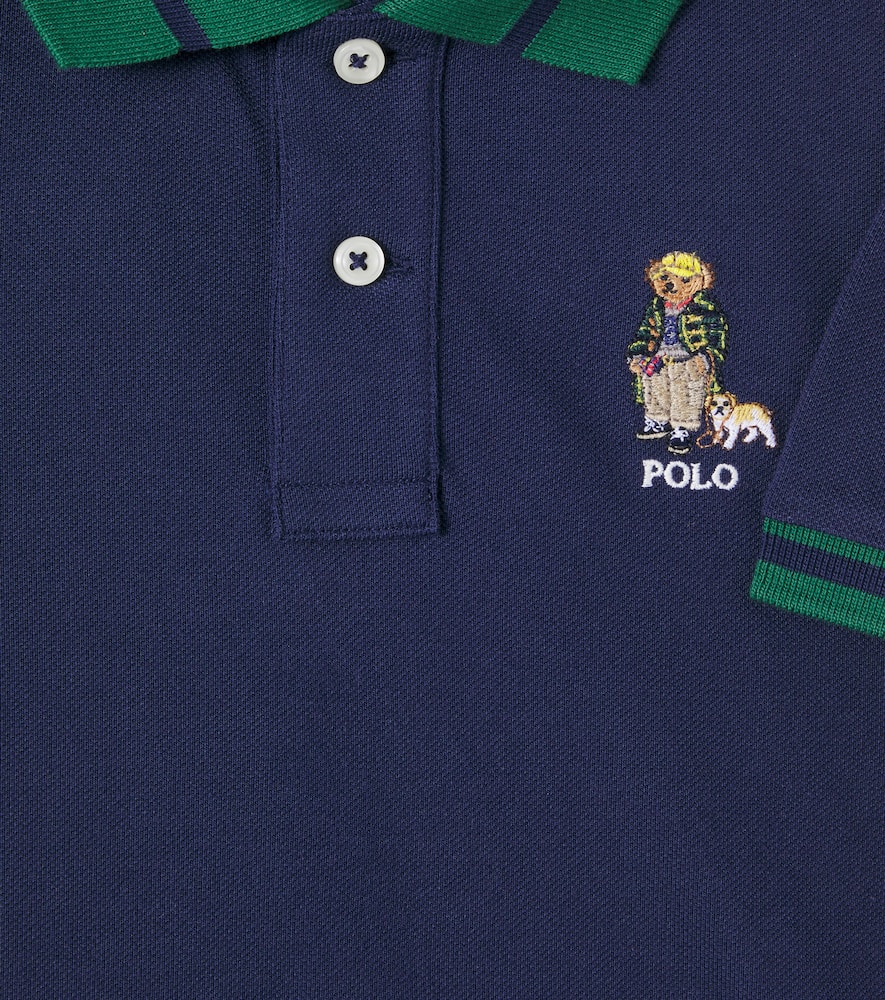 Polo Bear cotton polo shirt