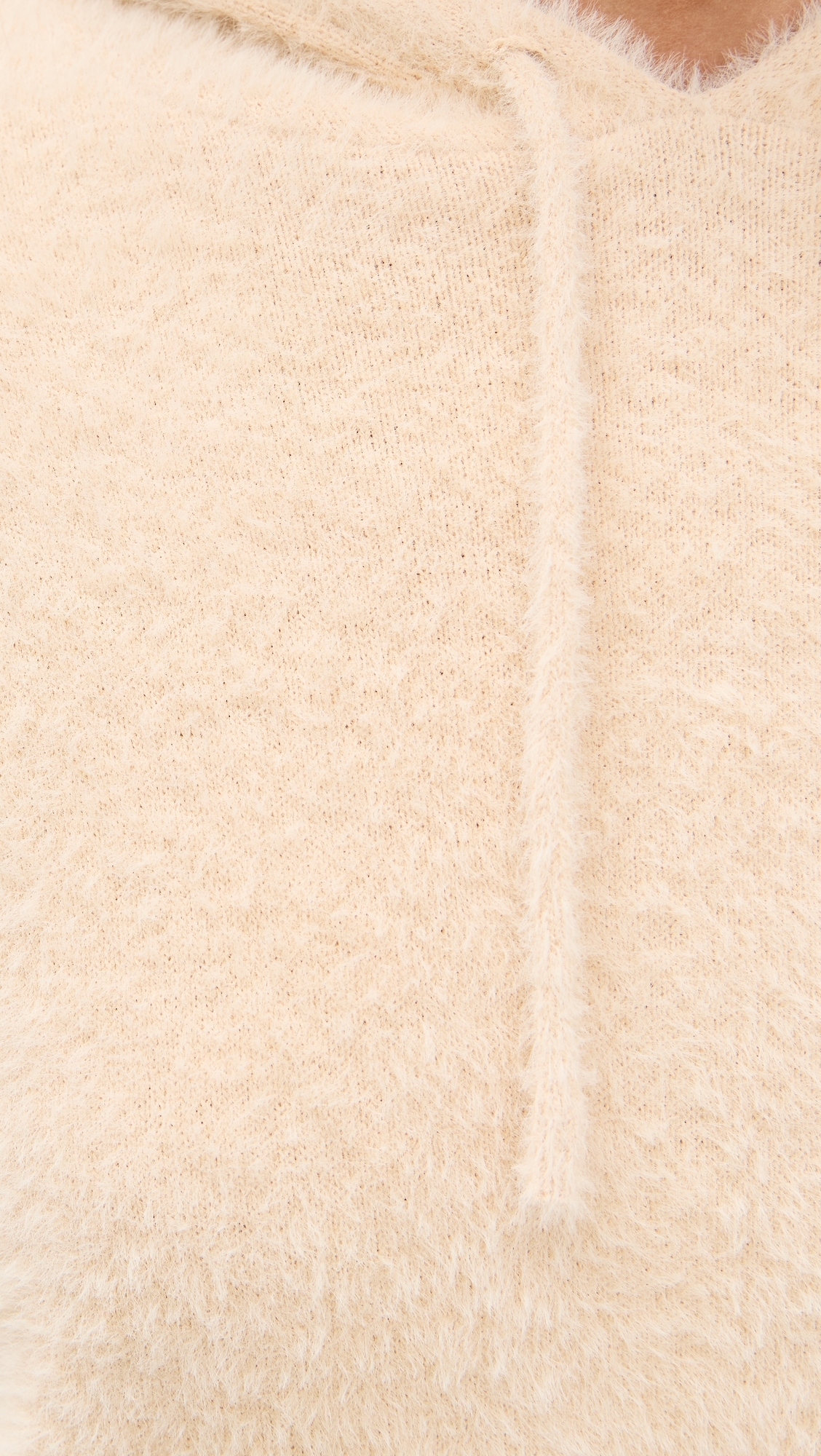 Fuzzy Hoodie Black