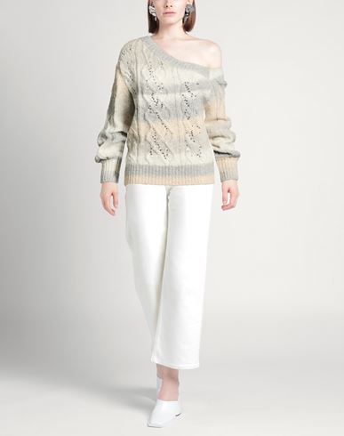 Woman Sweater Light grey Size 6 Acrylic, Wool, Polyamide