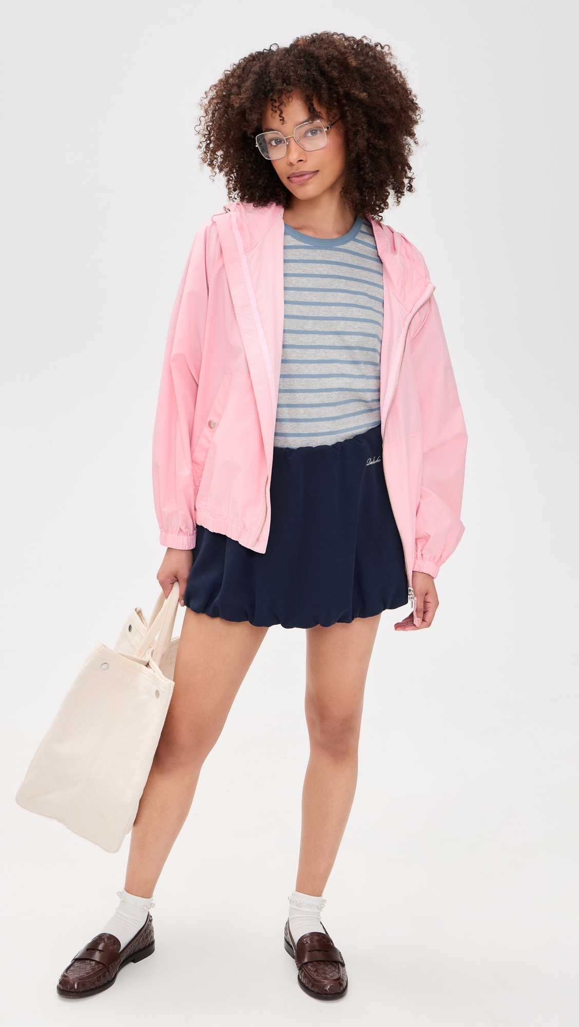 Summer Breeze Windbreaker Soft Pink
