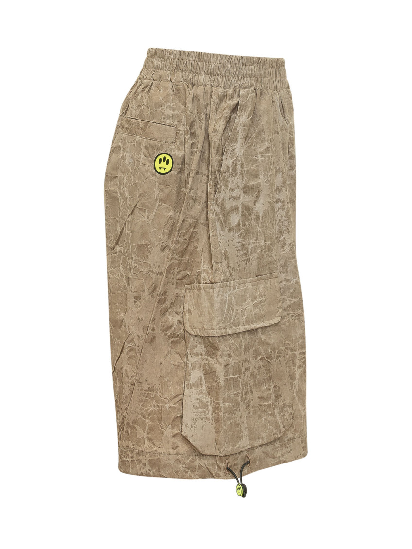 Brown Logo Shorts