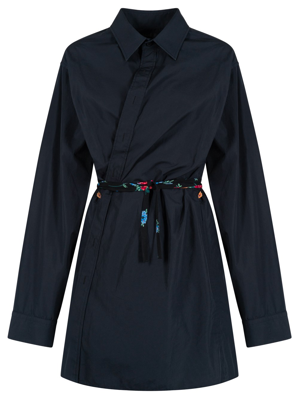Wrap Shirt Dress