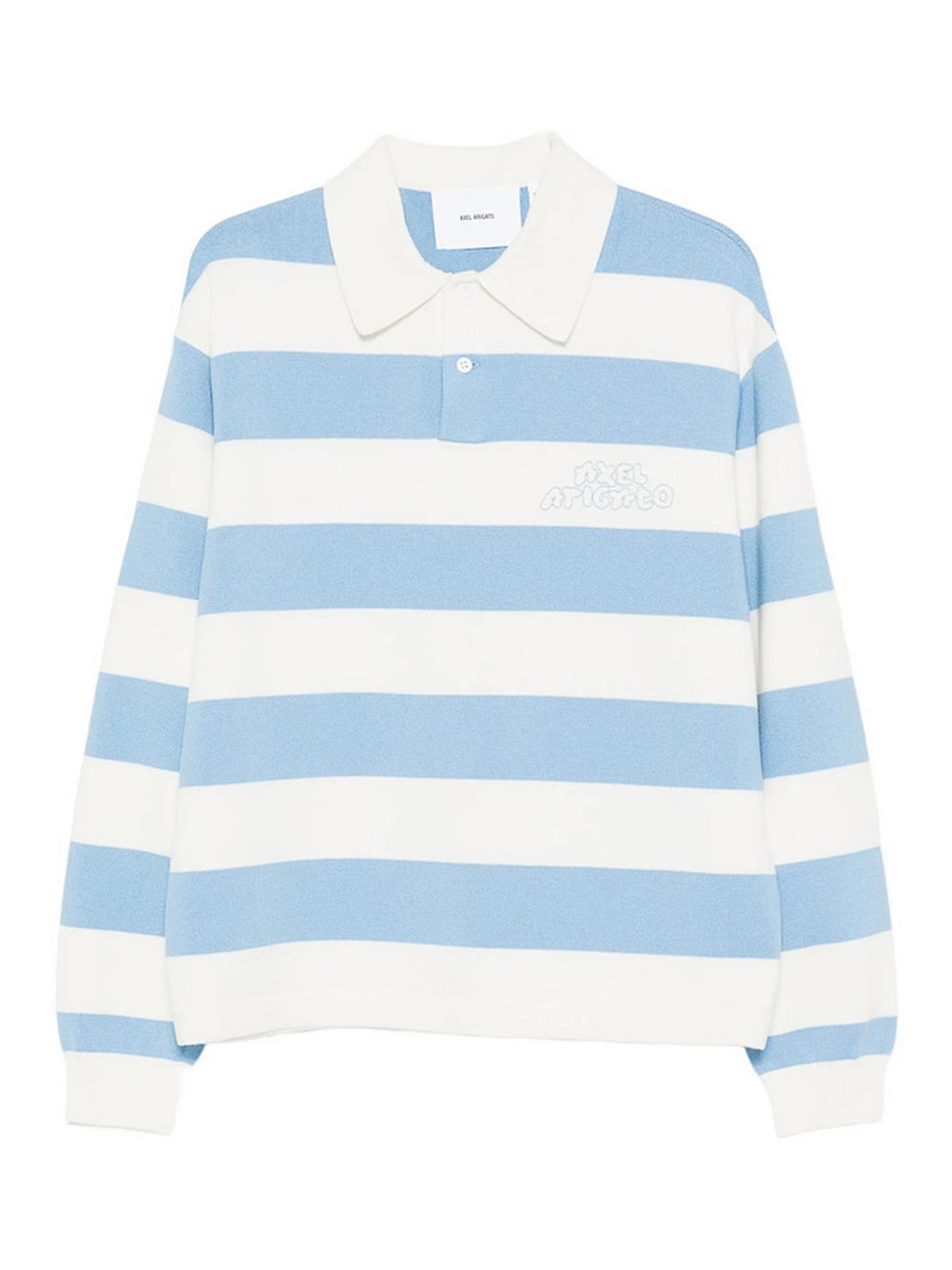 Rey Striped Logo Polo Shirt