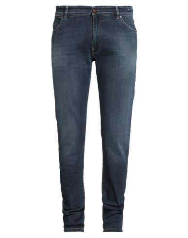 Man Jeans Blue Size 40 Cotton, Lycra, Elastomultiester, Elastane