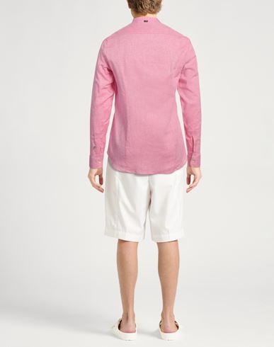 Man Shirt Pink Size 17 ½ Linen, Cotton
