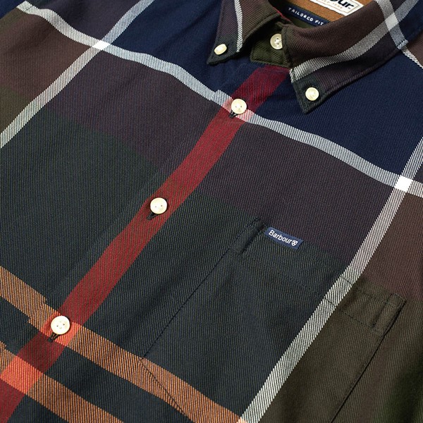 Dunoon tartan-print shirt - Green