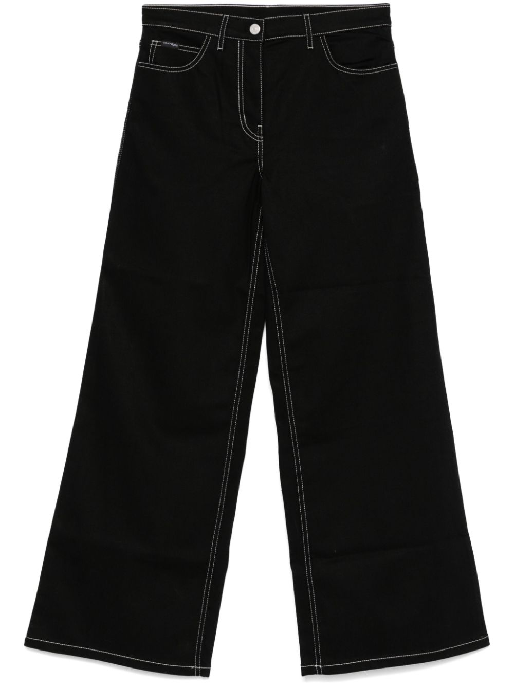 Wide-leg jeans - Black