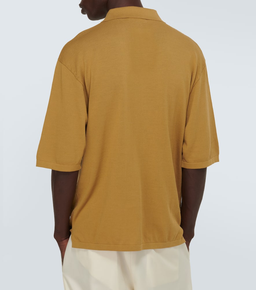 Cotton polo shirt