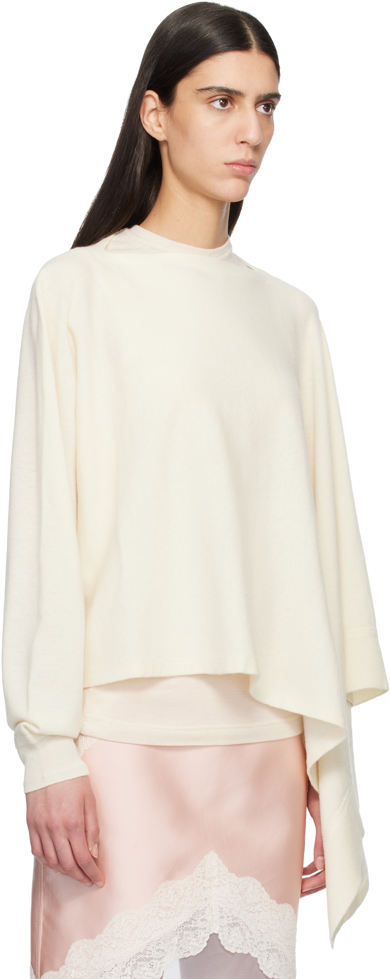 Off-White Cape One Sleeve Sweater