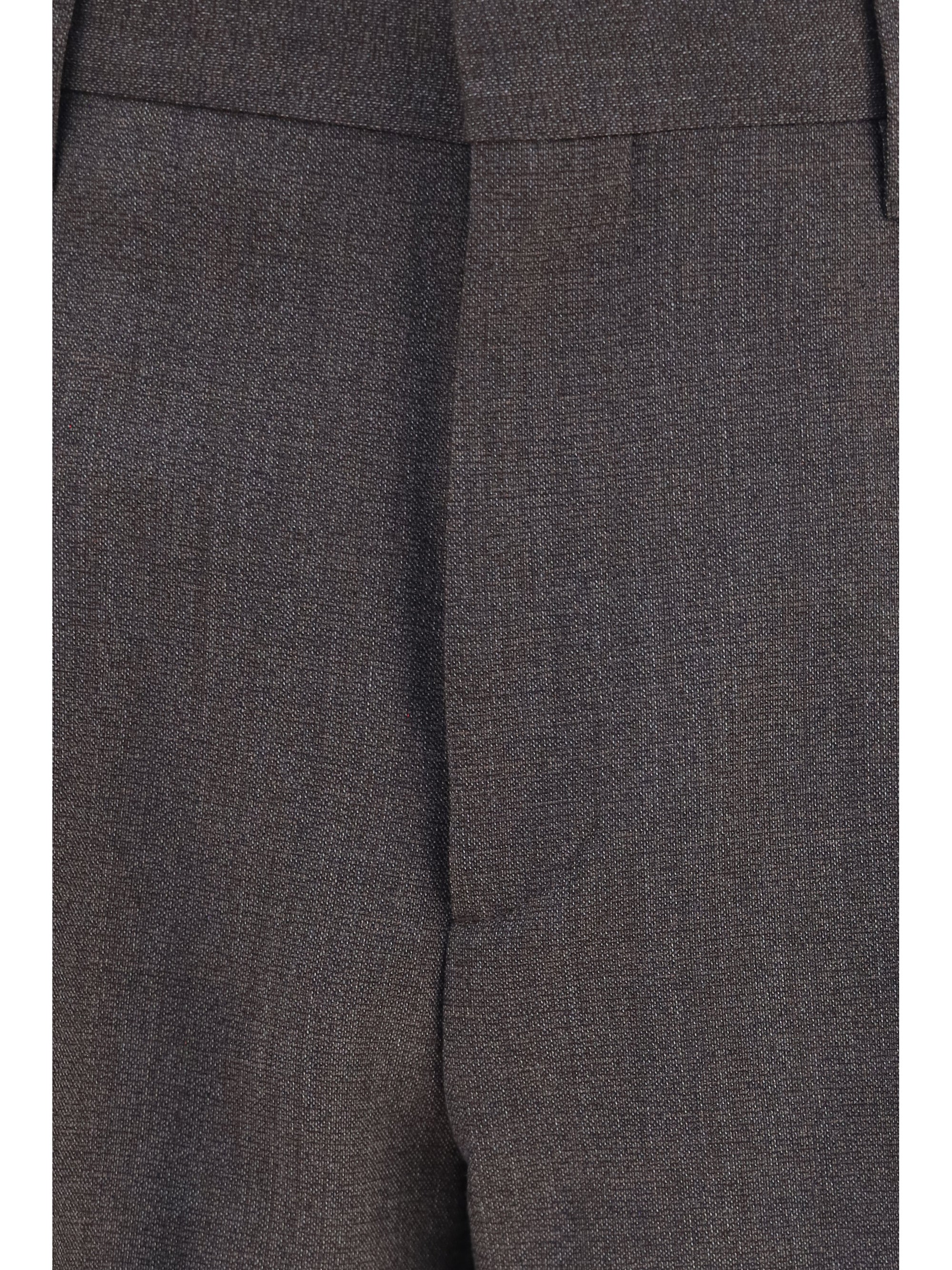 Tailored Viscose Trousers — Blue