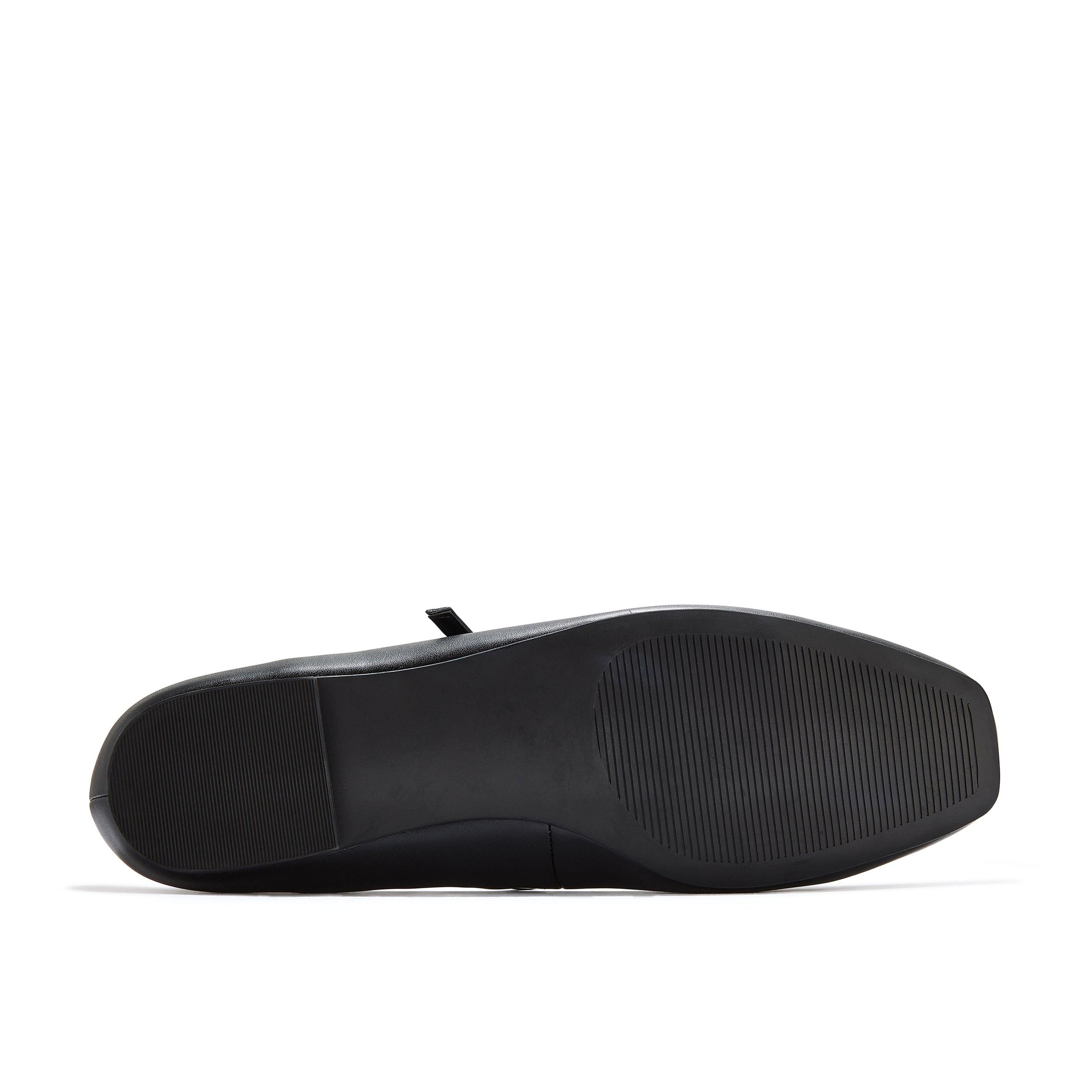 Clarks Emelina Gem Black Smooth Bar Shoes,pumps,ballet Pump