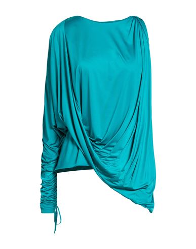 Woman Top Deep teal Size 6 Polyamide, Elastane