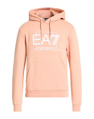 Man Sweatshirt Blush Size 3XL Cotton, Polyester