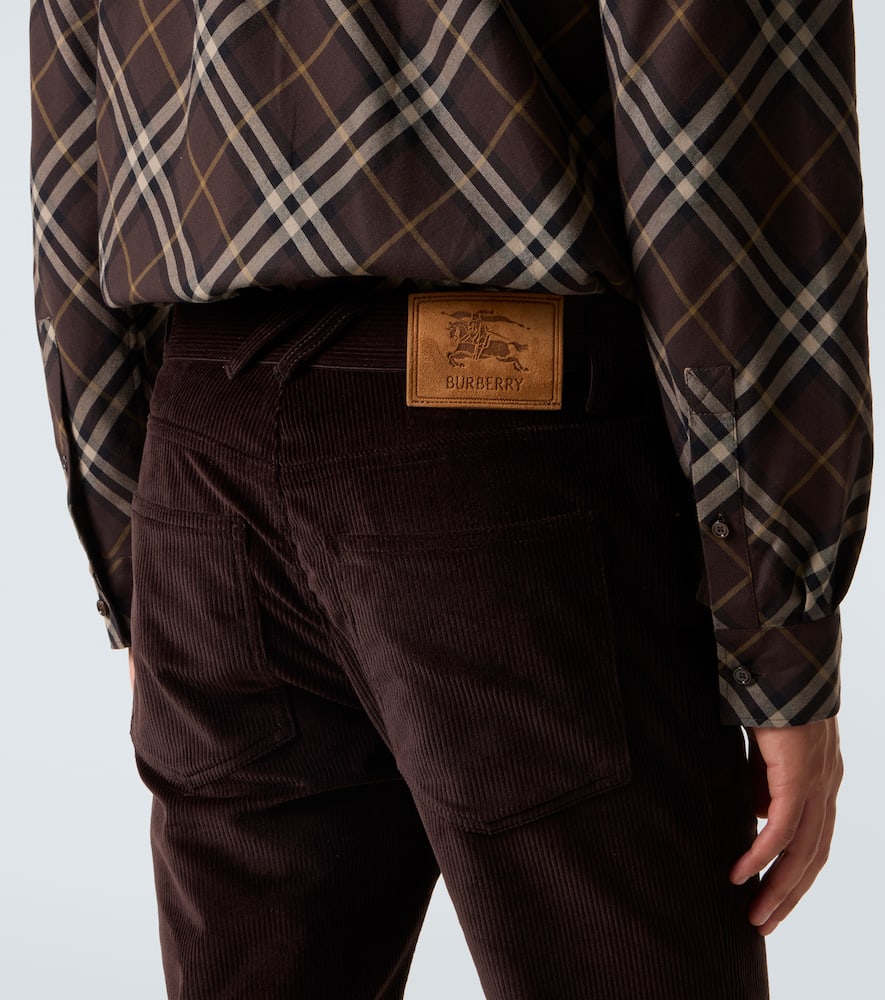 Cotton corduroy pants