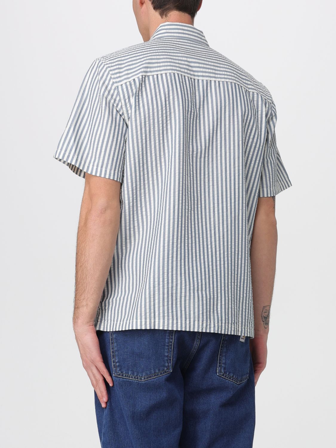 Shirt Men color Blue