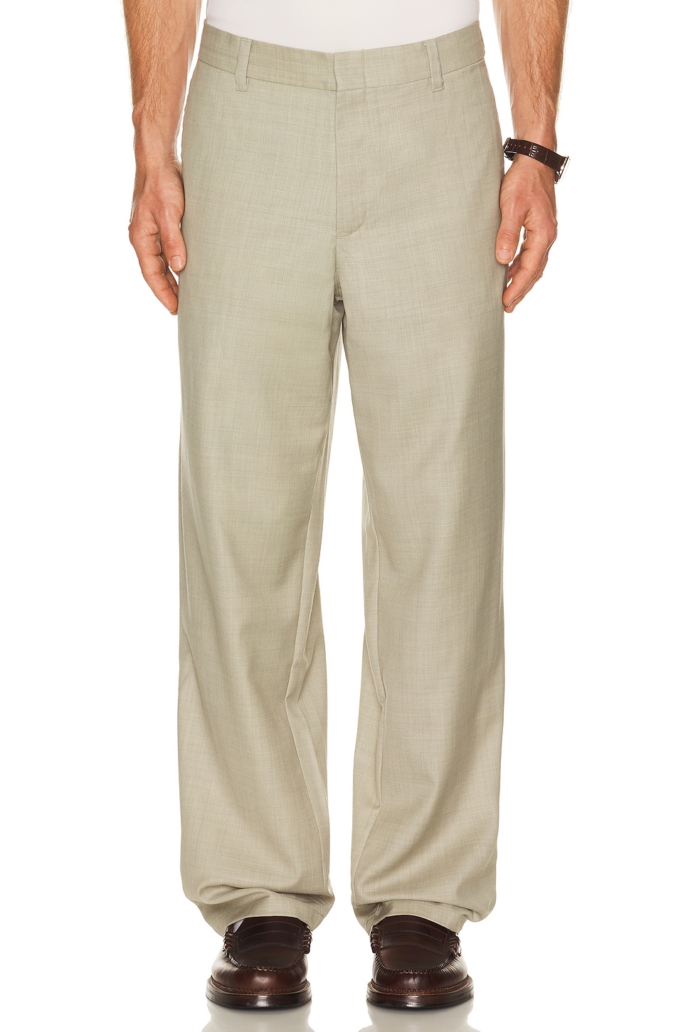 SAMSOE SAMSOE Sahnoah Flex Trousers in Moonstruck Melange - Grey. M also in L, XL/1X, XXL/2X