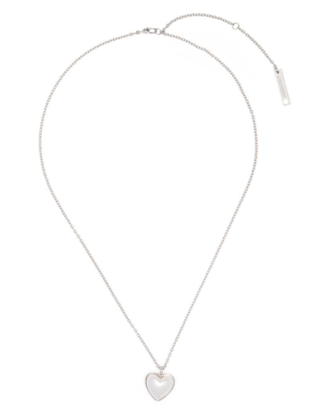 Heart Charm necklace - Silver