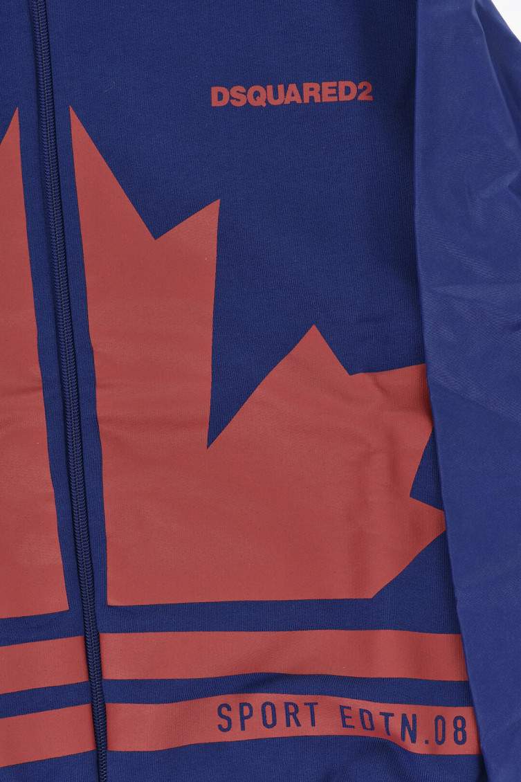 Boys Blue Graphic Jacket